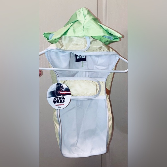 Star Wars Other - Disney Star Wars Yoda Dog Costume and Raincoat. Size M - NEW!